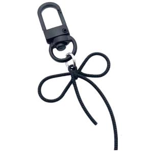 Bắt mắt Keychain đầy màu sắc mặt trang trí hình nơ Keyring nút thắt hình bướm dây móc khóa xách tay keyrings Phụ kiện cho phụ nữ