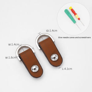 2pcs Bag Buckle Straps Leather Metal Handbags Shoulder DIY Bag Accessories Fashion Buckle Chain Hardware Accessories