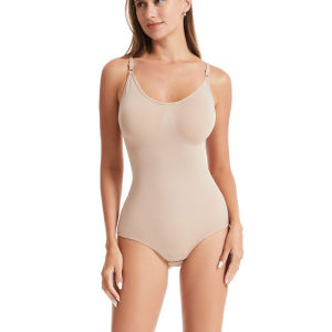 MISTHIN Plus Size Bodysuit Shapewear Womens Tummy Control Shaping Bodysuit Bodysuit S0267