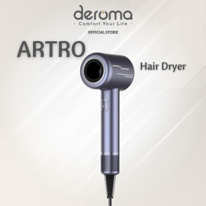 Deroma ARTRO Bladeless Hair Dryer Anion Hair Care Hot & Cold Air WIth Smooth Hair Nozzle
