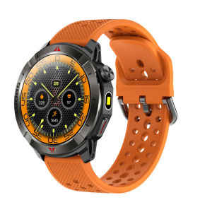 Rìa phía bắc Z6 1.43 Inch màn hình amoled GPS đồng hồ đo độ cao La Bàn thể thao ngoài trời Smartwatch IP68 cuộc gọi bluetooth nhạc bluetooth đồng hồ nam giờ thế giới HR Spo2 Sức Khỏe Giám Sát Căng Thẳng Kiểm Tra AOD Chế Độ 100 + Thể Thao Chế Độ Tương Thíc