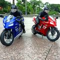 RC Motorcycle Skala 1/6 Sepeda Motor remote control 2.4G bisa Standing. 