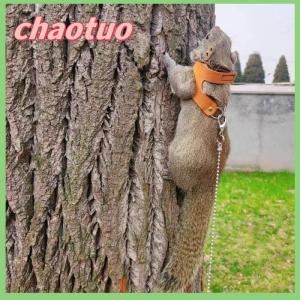 chaotuo Vest Style Squirrel Groundhog Outdoor Training Traction Rope For Small Animals Adjustable Outward Towing Rope Pet Supplies