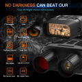 BekinTek 4K Night Vision Binoculars Optics Telescope Digital  NVG Goggles Full Dark Observing   8x Zoom 2.31 Inches HD Screen 4K Video Recording 36M Photo 4 Color Effect Support 32G TF Card for Wildlife Security Farm. 