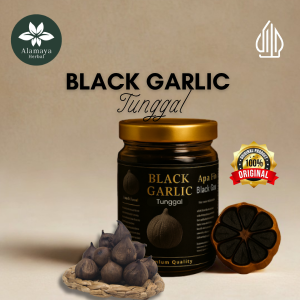 Promo Bawang Hitam Tunggal Premium Black Garlic Bawang Lanang Murni Alami Herbal Bermacam Khasiat