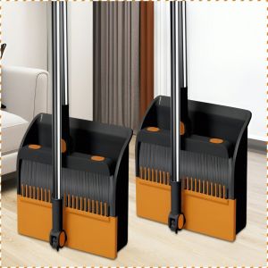 Dustpan Soft and Non-abrasive Household Broom Scrape the Ground Multifunction Thoroughly Clean