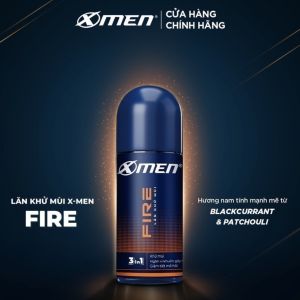 Tăng 40% Lăn Khử Mùi X-Men Wood/ Fire 70ml