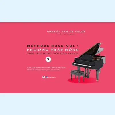 Sách - Phương Pháp Hồng - Năm Thứ Nhất Với Đàn Piano (Tái Bản 2024) - HHB