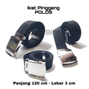 Sabuk Sekolah Polos / Gesper Sekolah Polos / ikat pinggang polos