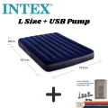 LODER INTEX 5 Sizes/ 25cm Extra Thick Dura Beam Standard Inflatable Air Bed Air Mattress Tilam Angin. 