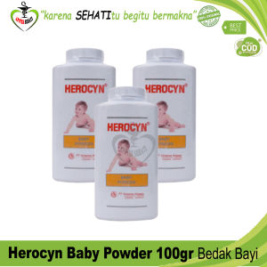 BEDAK HEROCYN BABY Powder 100/200gr Untuk Gatal dan Biang Keringat