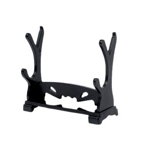 [Ready Stock] Plastic Display Rack/Display Stand For Metal Sword/Toy Weapon/Model Gun Model 兵器武器模型武士刀展示架小架子