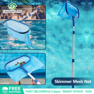 [Fast Arrival] Telescopic Swimming Pool Cleaning Net Salvage Net Mesh Pool Skimmer Leaf Catcher Net Ponds Pool Cleaner Accessories Skimmer Mesh Net