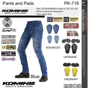 【ORIGINAL KOMINE】PK-718 Motorcycle Riding Pants: A Comprehensive Guide