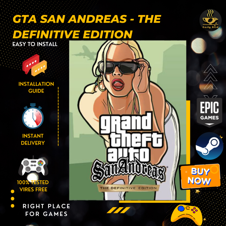 Grand Theft Auto San Andreas - The Definitive gta 2021 for pc digital ...