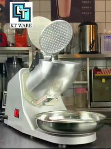 in stock-hot saleKT WARE 2 blade ice crusher machine ABC ice shaver machine CENDOL ice cube machine snow ice smoothie peanut ice