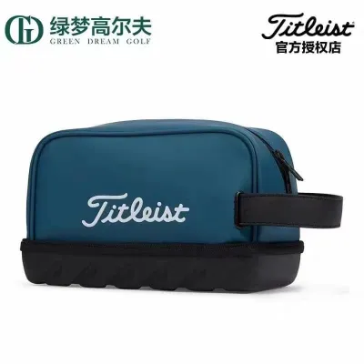 Túi golf cầm tay titleist chất liệu da PU chống nước kích thước 27x16x10cm