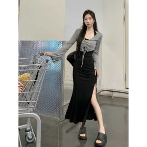 Oneset Terpisah Bodycon Knit Premium Korean Style 3019 - G003