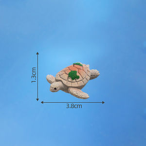 🔥🔥🔥fenglin Mini Simulated Whale Turtle Aquarium Fish Tank Micro Landscape Home Desktop Car Dashboard Ornaments
