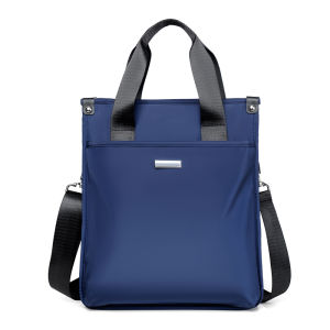 Pure Color Simple Casual Mens Vertical Bag