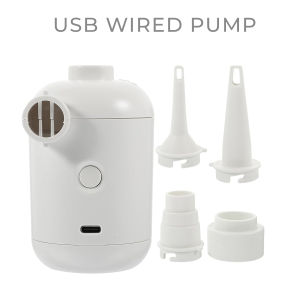 Electric Mini Air Pump Portable USB Inflatable Deflate Swimming Pool Matress Emergency Pam Angin Tilam