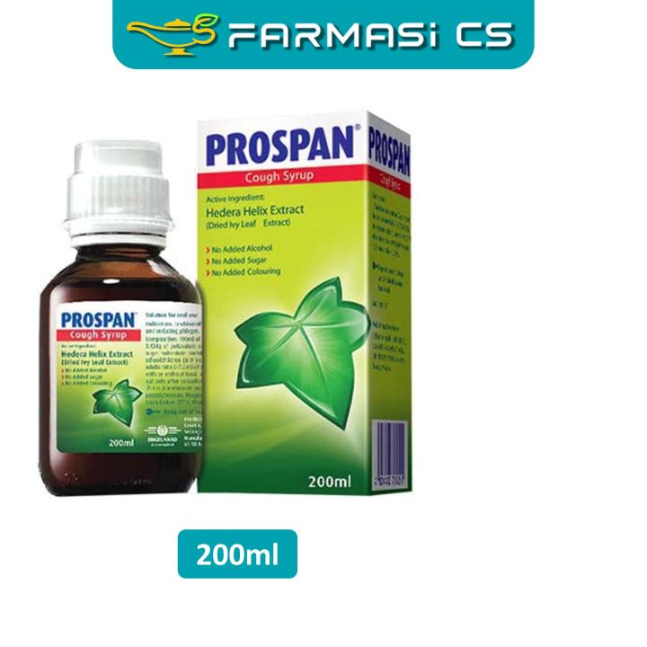 Prospan Cough Syrup 200ml EXP:06/2027 [ FARMASI CS ] | Lazada
