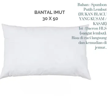 Isian Bantal Imut Sofa Ruang Tamu Isi Dacron lembut 30 X 50