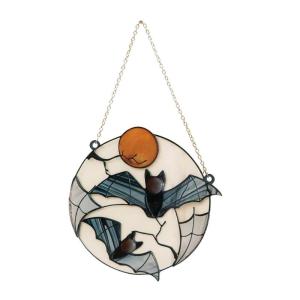 Gothic Bat Wall Garden Pool Decoration Halloween Outdoor Indoor Wall Hanging Household Outside Party Sculpture
