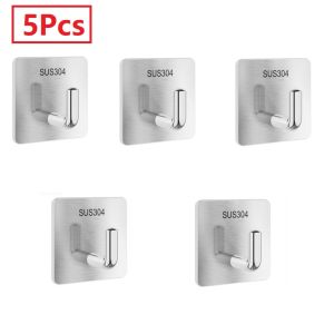 H&A Wall Hanging Storage Hooks  Multifunction Hooks Nail-Free Self Adhesive Hooks Bathroom Kitchen Hooks