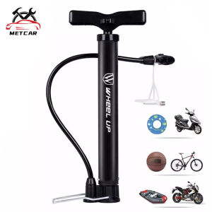 METCAR Inflator แบบพกพา 120 PSI ปั๊มลมรถจักรยานยนต์แรงดันสูงบ้าน Inflator จักรยาน Inflator สำหรับจักรยานรถ