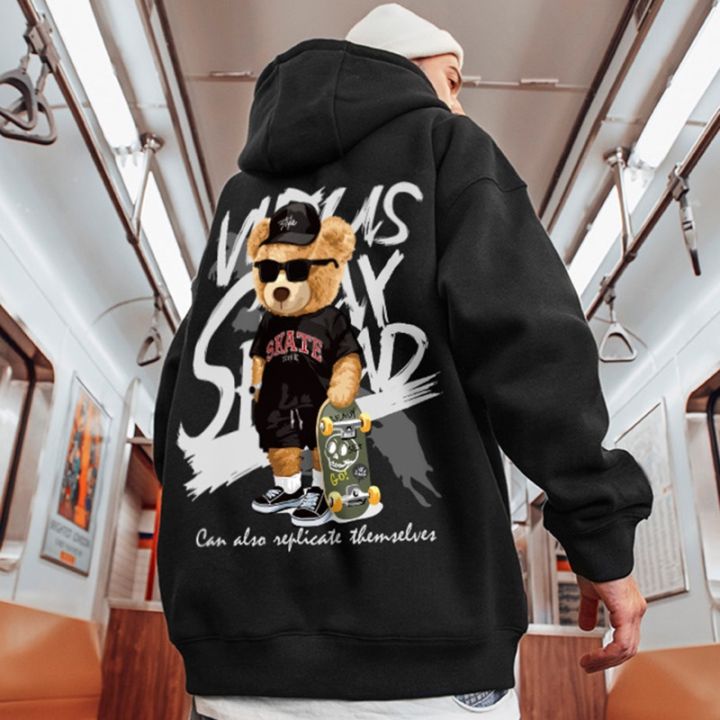 Mens Hoodies Sweater Hoodie Lazada M-7XL Men Hooded Sweatshirt