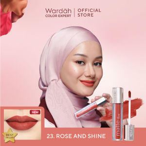 NEW! Wardah Matte Lip Cream - Non Dry Formula High Pigmented SPF 20 PA++