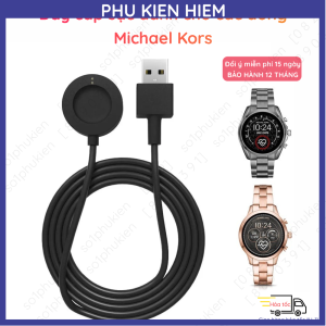 [BH 12Th] Dây cáp sạc đồng hồ Michael Kors Access Gen 4 Gen 5 5e MKT5080 MKT5090 MKT5098 Dây 1mcó 2 vòng sạc song song