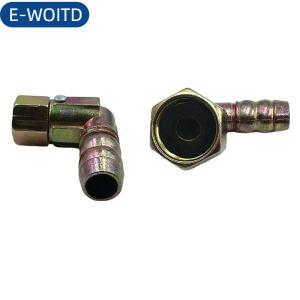 E-WOITD 1 cái ống đồng thau phù hợp 11mm 19mm Bếp gas phổ Doanh ống kết nối nội bộ chủ đề intake khuỷu tay Vít nối Coupler