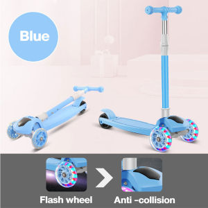 สกูตเตอร์ สกู๊ตเตอร์เด็ก รถสกู๊ดเตอร์ สกู๊ตเตอร์ สกู๊ตเตอร์ขาไถสำ หรับเด็ก สามารถพับ ปรับความสูง แข็งแรงมาก าเหมาะสำหรับเด็ก 2-12ขวบ