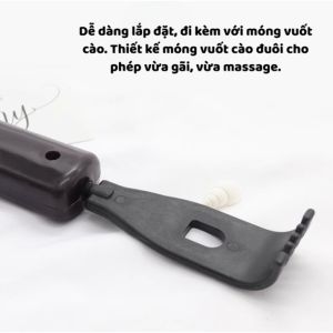 Gậy Đấm Lưng Massage Đa Năng Cán Dài Gỗ Nguyên Khối 2 Mặt Búa Gõ Giảm Đau Mỏi Vai Gáy Toàn Thân
