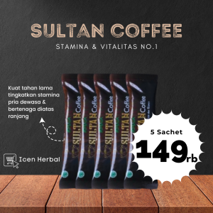 Kopi Sultan Coffee Original Bpom Asli 100% Kopi