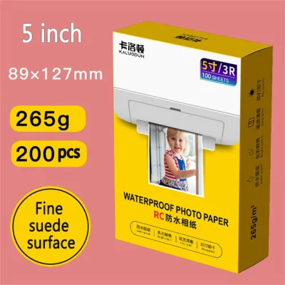 【New arrival】 Epson Waterproof 6-Inch Smooth Rc Photo Paper Photo Inkjet Printer Special Photo Paper Printing Paper