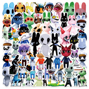 55PCS Animal Hospital Horror Stickers Decal DIY Luggage Phone Scraphbook Waterproof Sticker