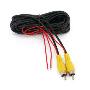 Backup Camera Video Line Car Reverse Rear View Camera Video Cable Shielded Extension Cable for Car Reverse Camera