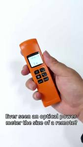 Optical Power Meter GG10 High Precision Rechargeable Battery FTTH Fiber Optic Power Meter With Flash Light OPM FC/SC/ST