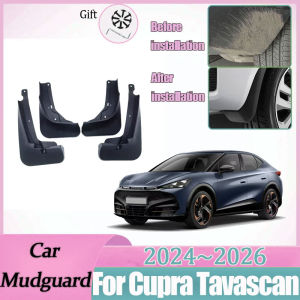 For Cupra Tavascan2024 2025 2026 VW ID. UNYX 06 Car Mudguards Mudflap Mudguard Splash Guards Mud Flaps Auto Fender Accessories
