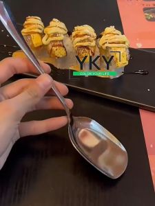 3pcs Serving Spoon Set Stainless Steel Serving Spoon Makapal Kutsara Dinner Spoon Kitchen Utensils