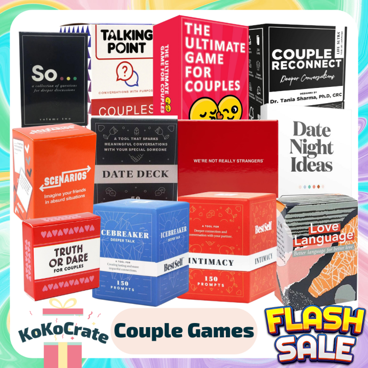 Card Games For Couples Board Games For Couples Icebreaker Deck