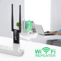 USB Wifi Repeater 300M Wi-Fi Signal Booster 2.4G Wireless Extender 2 Antenna Long Range Wi Fi Adapter For Desktop PC Laptop. 