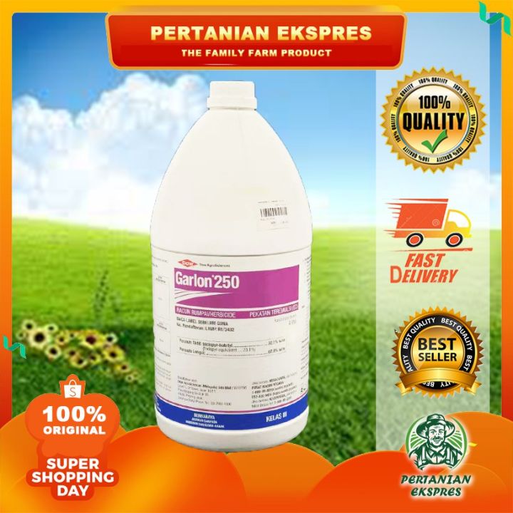 Garlon 250 Herbicide Dow100%Original (4Lit) | Lazada