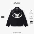 Áo nam nữ Camel Poly Logo Zip Jacket Black- Local Brand Chính Hãng. 