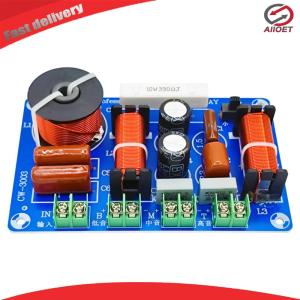 【Alloet】 250W Speaker Crossover 3 Way Treble and Bass Frequency Divider for Hi-Fi Audio Setup