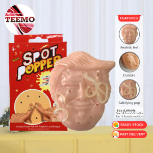 TEEMO Pimple Popping Face Model Toy Mainan Untuk Squeezing Jerawat Stress Relief And Memicit Blackhead Serta Whitehead - Fulfilled by TEEMO SHOP