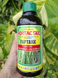 [TRUNG THIEN THINH] FORTAC 5EC – TRỪ SÂU FAPTANK Chai 450ML CHUYÊN TRỊ SÂU KHOANG SÂU CUỐN LÁ VÀ CÁC LOẠI SÂU HẠI TRÊN CÂY TRỒNG